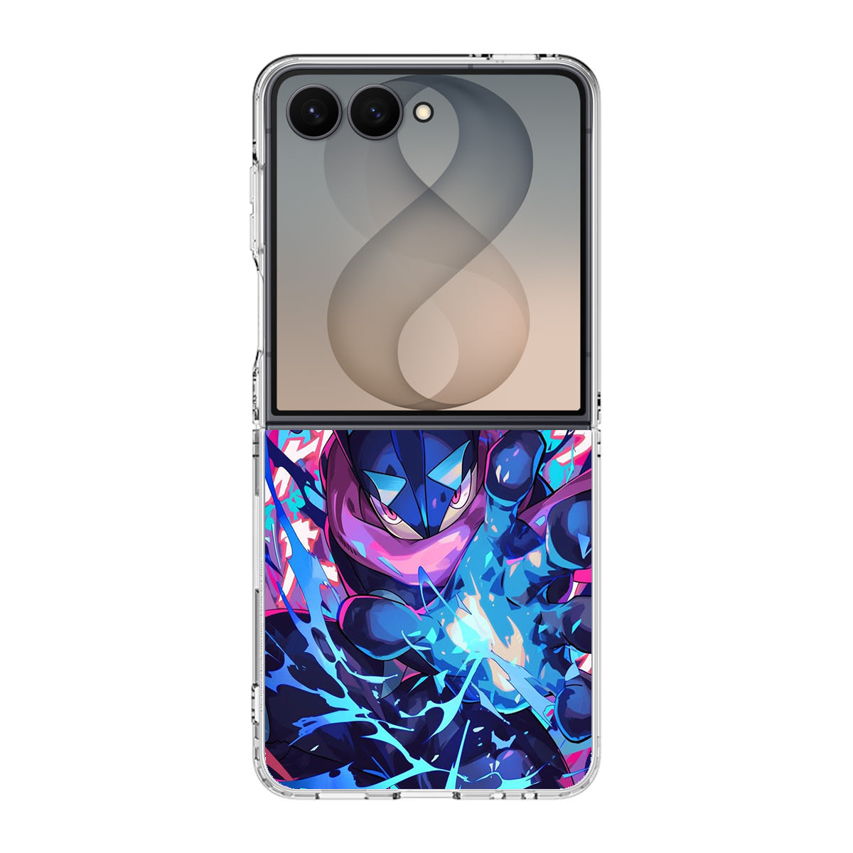Shadow Surge Greninja Unleashed Samsung Galaxy Z Flip 8 Case