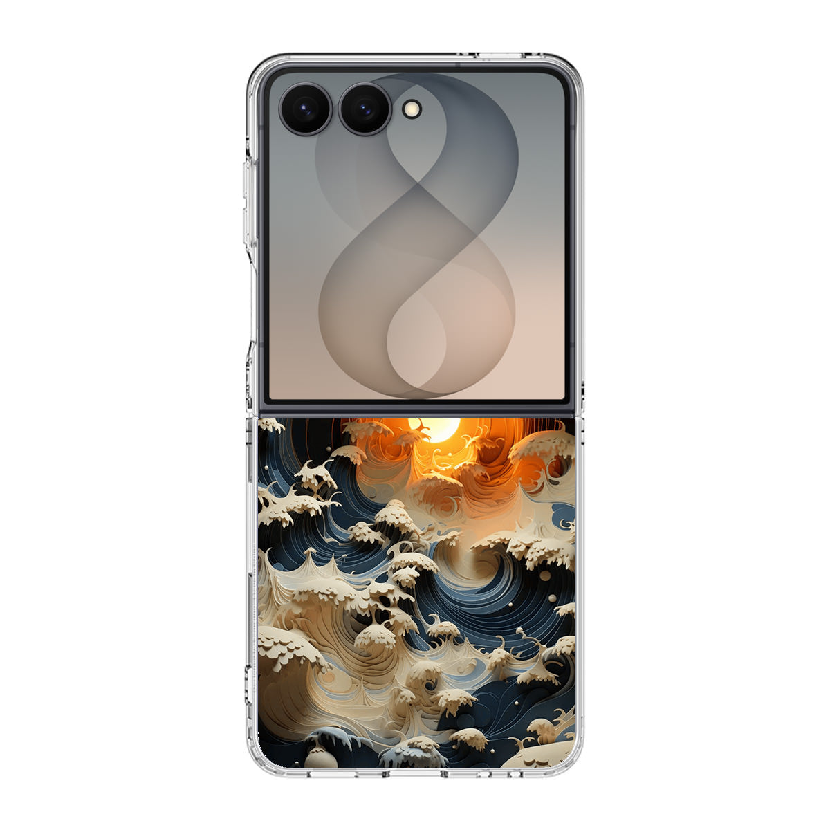 Solar Tsunami Samsung Galaxy Z Flip 8 Case