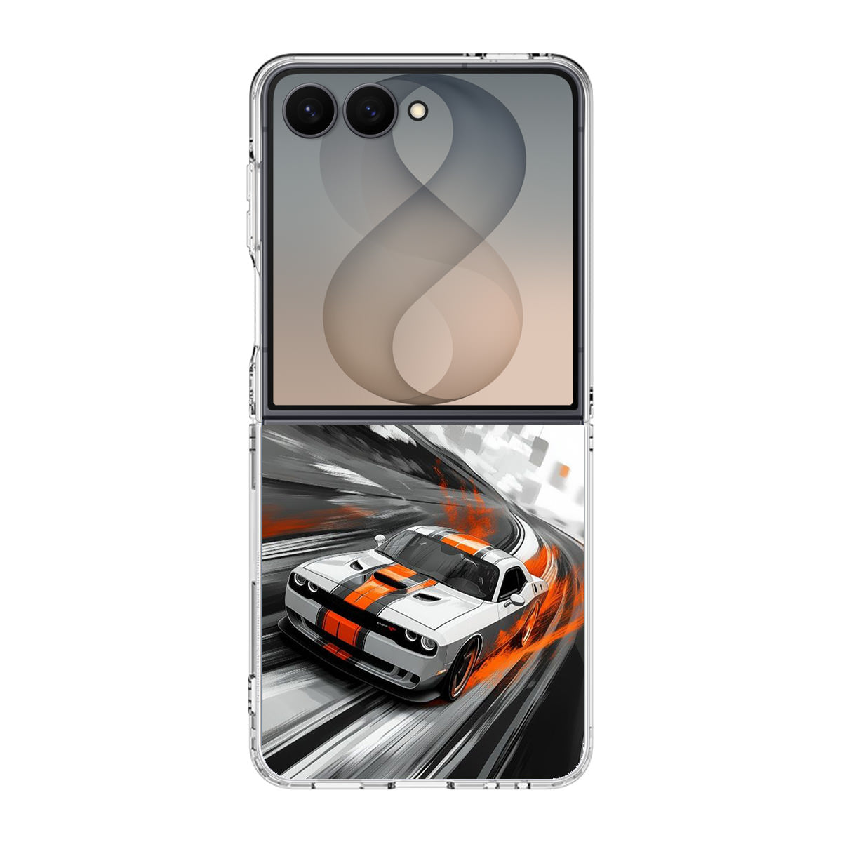 The Beast in Full Throttle Samsung Galaxy Z Flip 8 Case