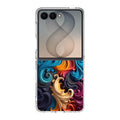 The Dance of Abstract Waves Samsung Galaxy Z Flip 8 Case