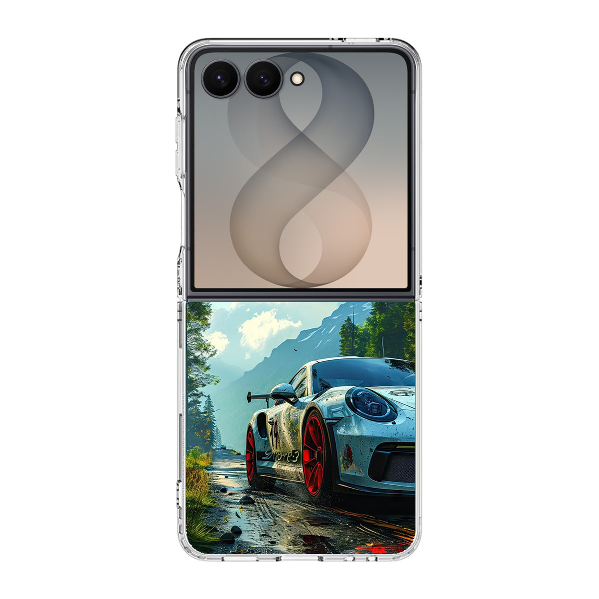 Turbo Through the Wilderness Samsung Galaxy Z Flip 8 Case