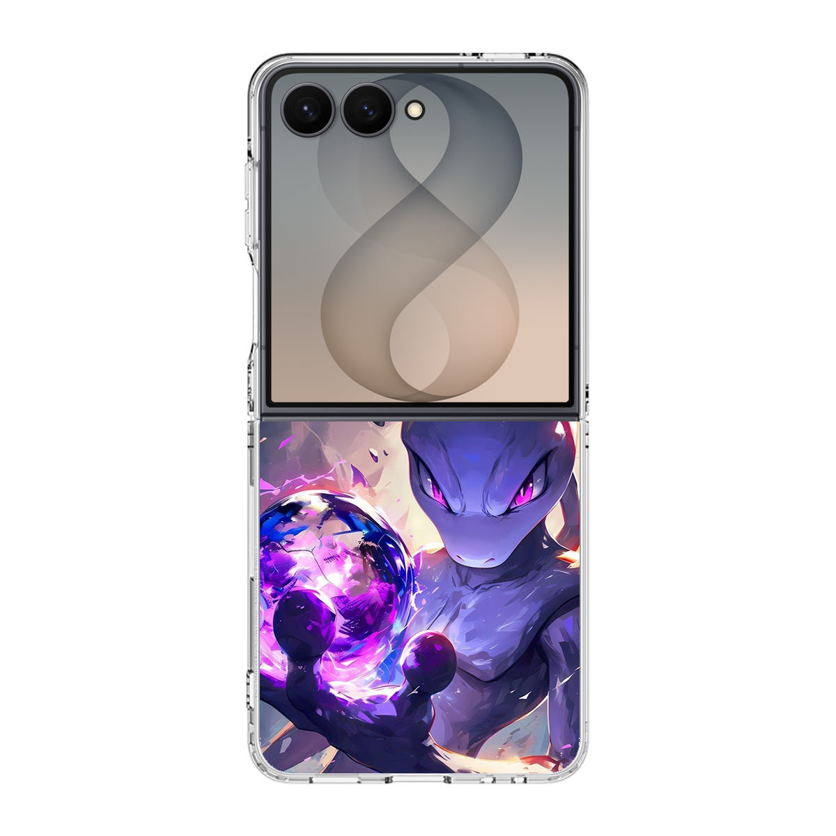Unexpected Mewtwo Samsung Galaxy Z Flip 8 Case