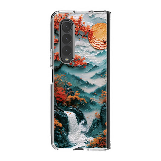 Autumn in Painted Valley Samsung Galaxy Z Fold 4 Case