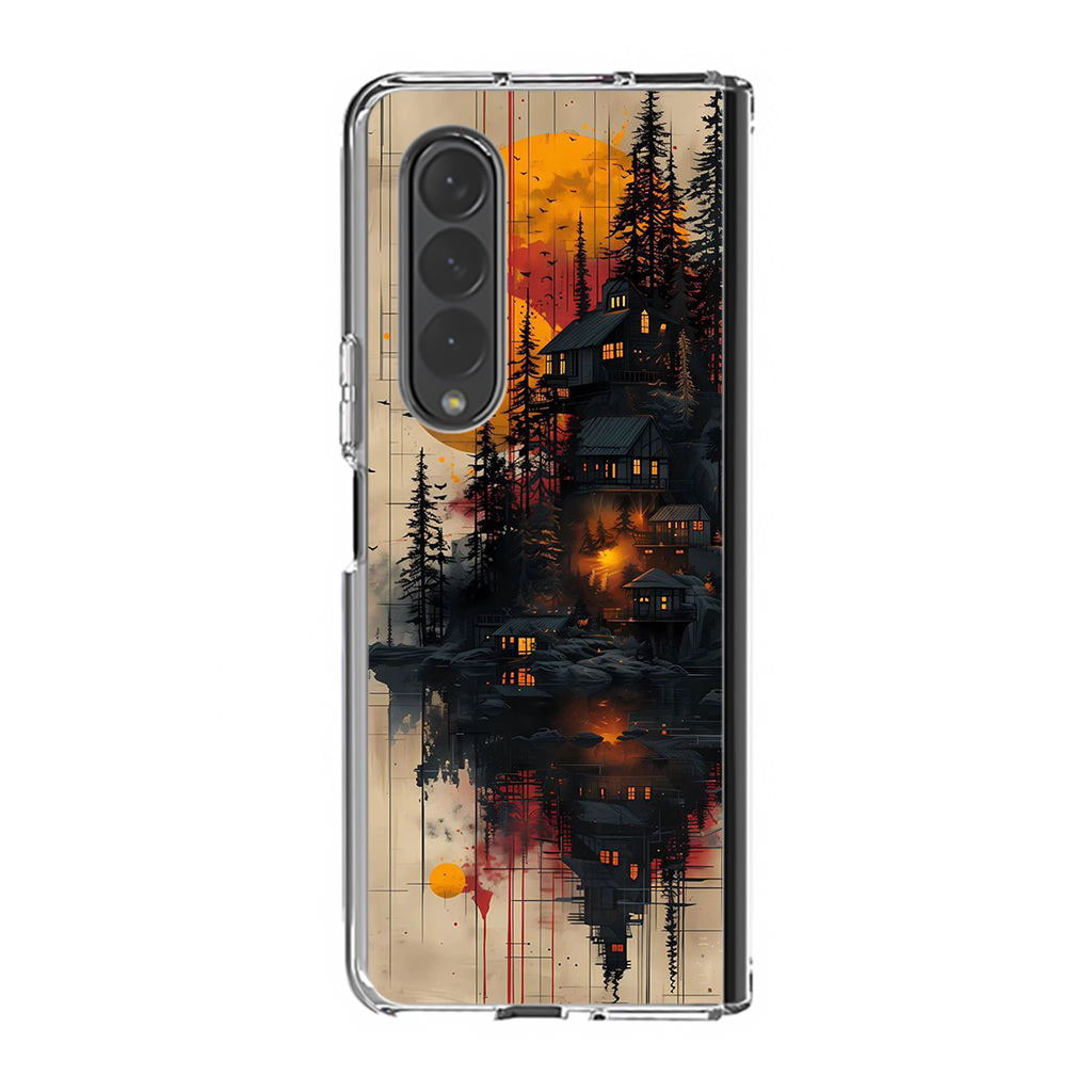 Embers of the Duskwood Samsung Galaxy Z Fold 3 Case