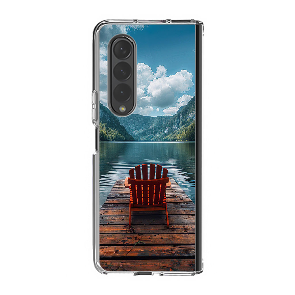 Front Row to Serenity Samsung Galaxy Z Fold 4 Case