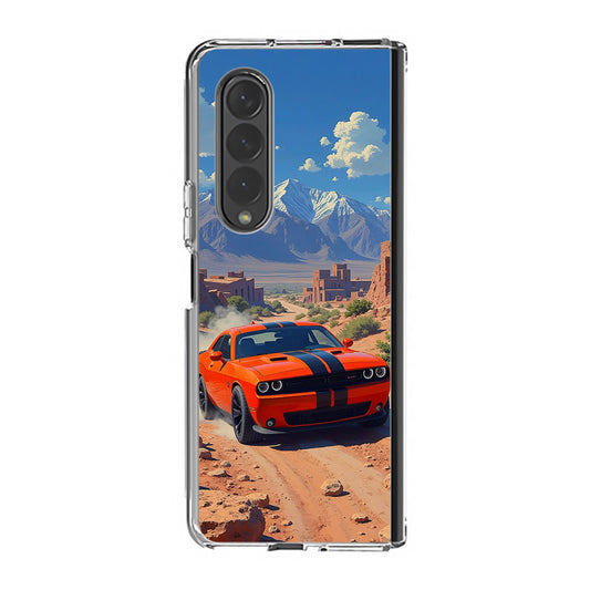 Muscle Meets the Mountains Samsung Galaxy Z Fold 3 Case