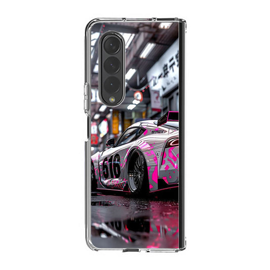 Neon Apex Drift Dreams Samsung Galaxy Z Fold 3 Case