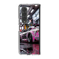 Neon Apex Drift Dreams Samsung Galaxy Z Fold 4 Case