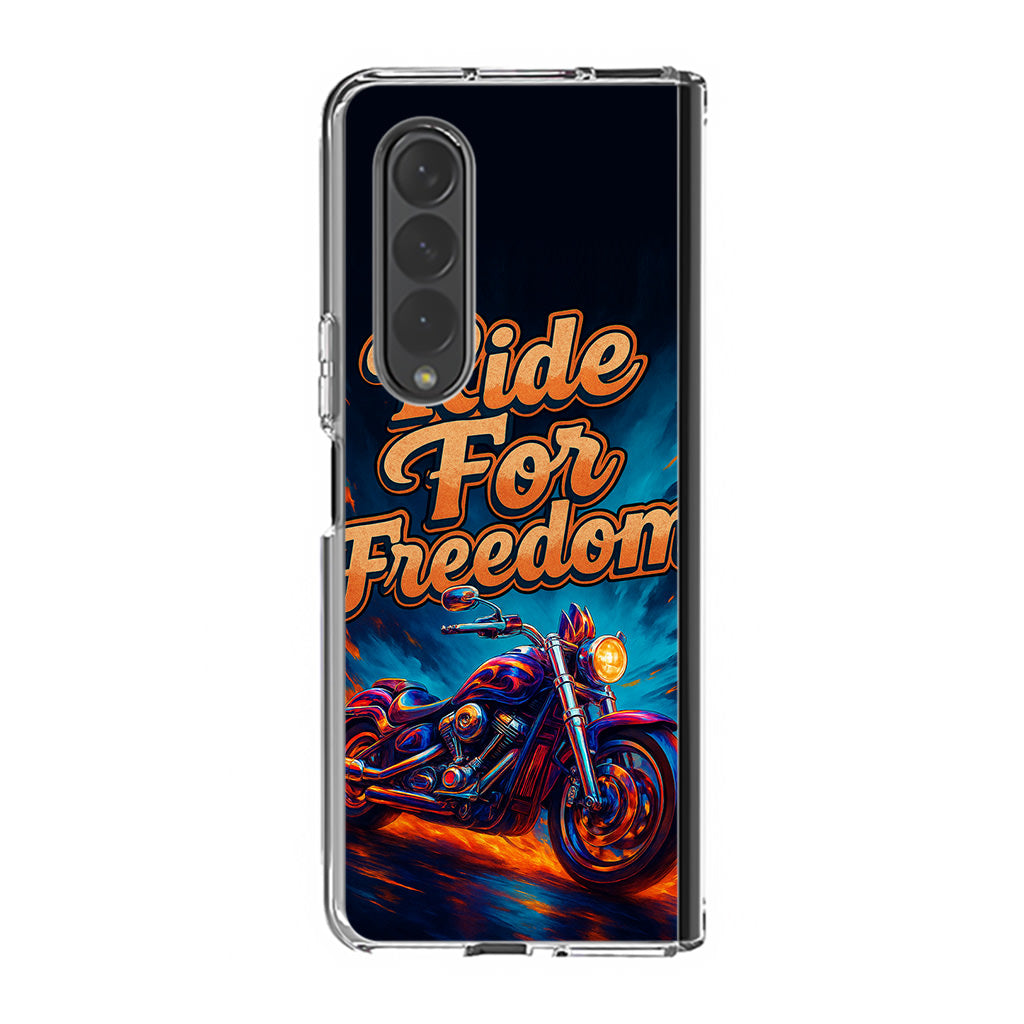 Ride For Freedom Samsung Galaxy Z Fold 4 Case