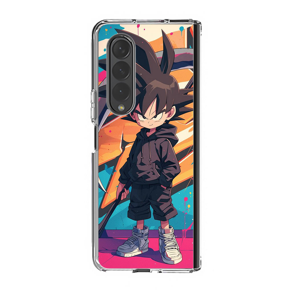 Street Saiyan Samsung Galaxy Z Fold 3 Case