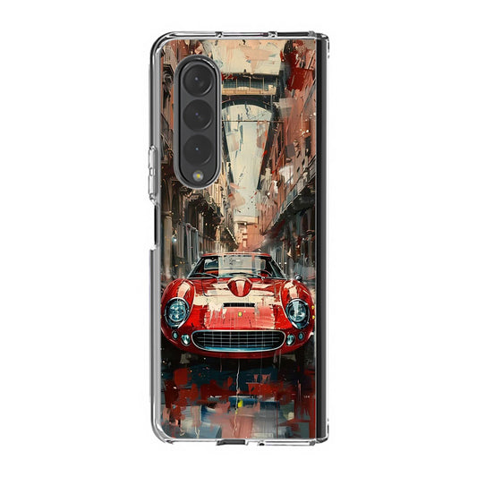 The Art of Motion Through Time Samsung Galaxy Z Fold 3 Case