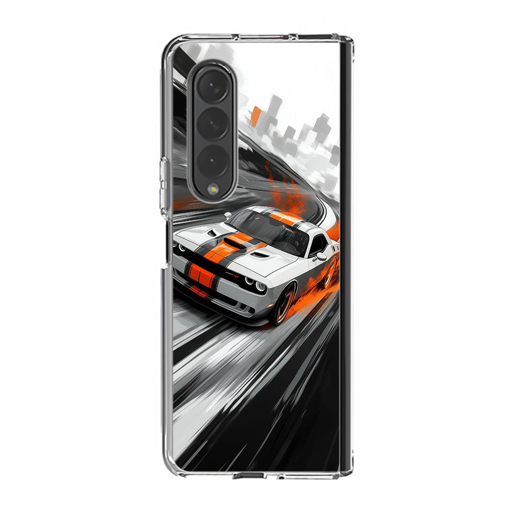 The Beast in Full Throttle Samsung Galaxy Z Fold 4 Case