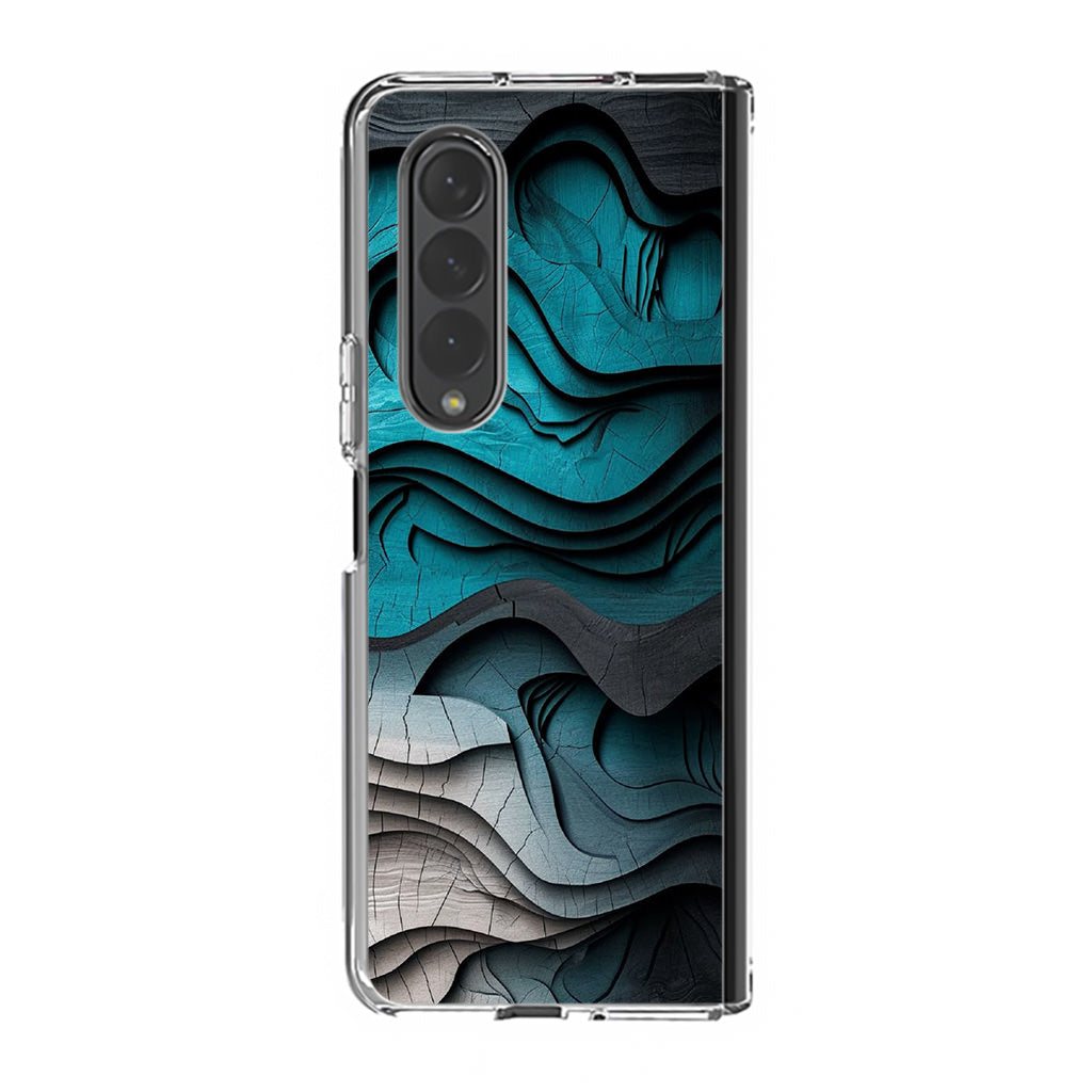 The Depths Beneath the Surface Samsung Galaxy Z Fold 3 Case