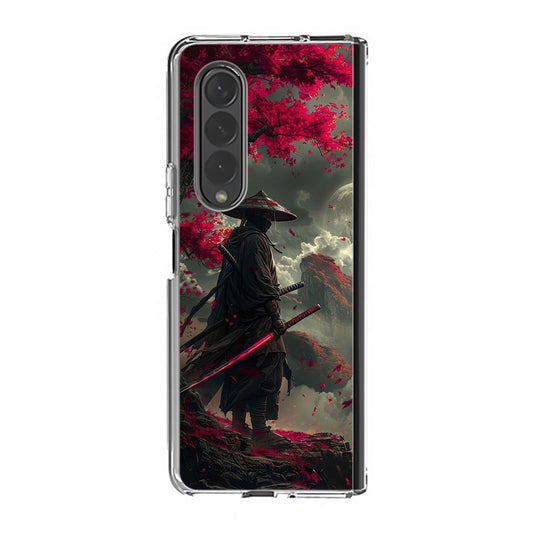 The Last Shadow Crimson Forest Samsung Galaxy Z Fold 3 Case