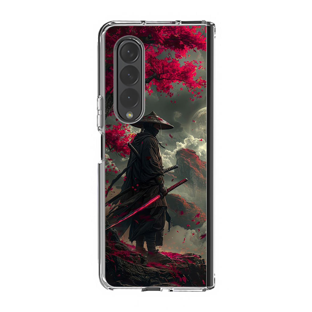 The Last Shadow Crimson Forest Samsung Galaxy Z Fold 4 Case