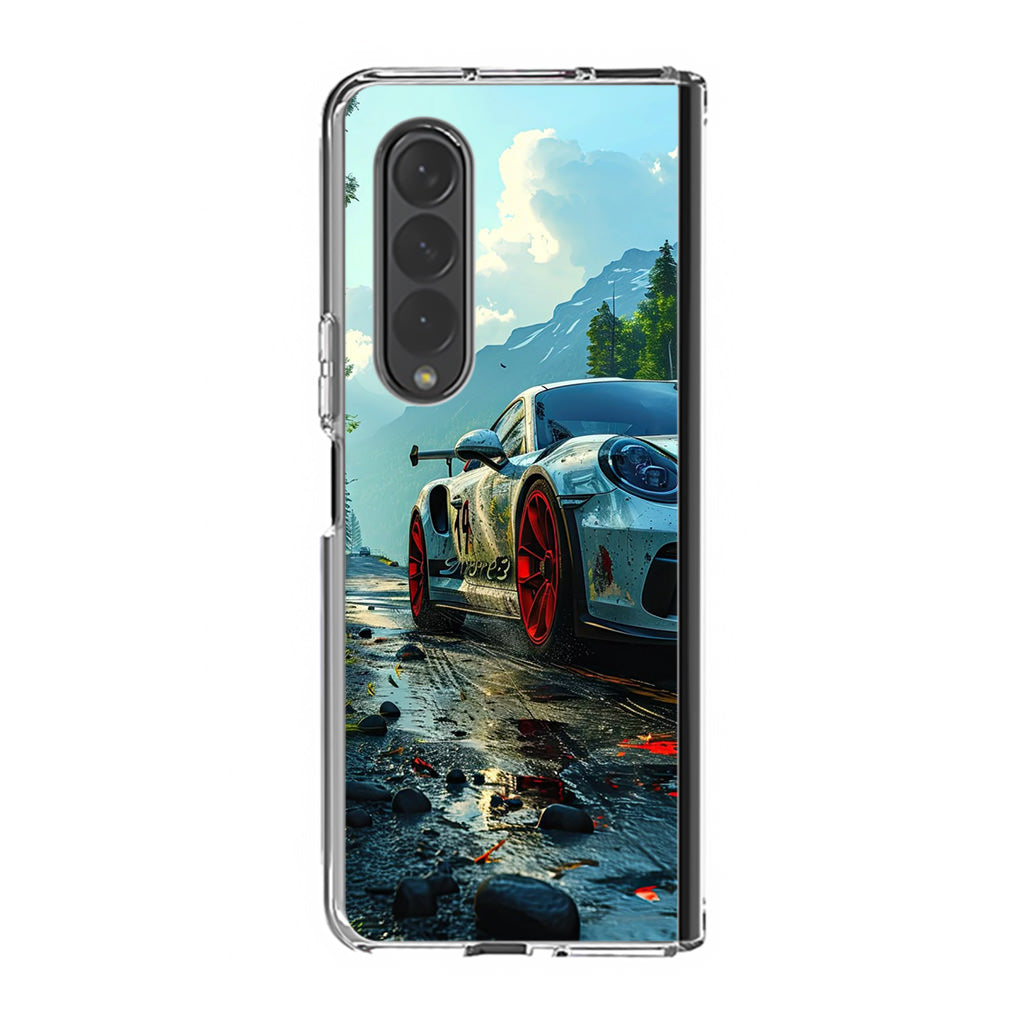 Turbo Through the Wilderness Samsung Galaxy Z Fold 3 Case