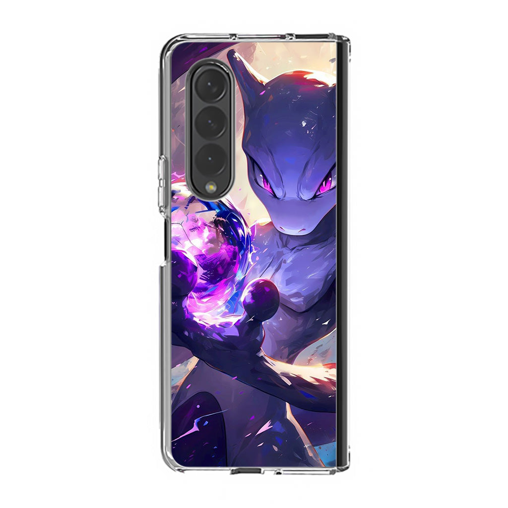 Unexpected Mewtwo Samsung Galaxy Z Fold 3 Case