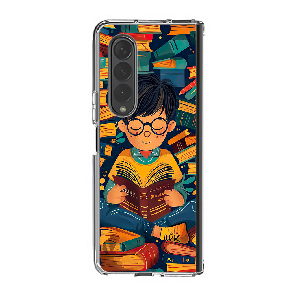 Universe of The Bookworm Samsung Galaxy Z Fold 3 Case