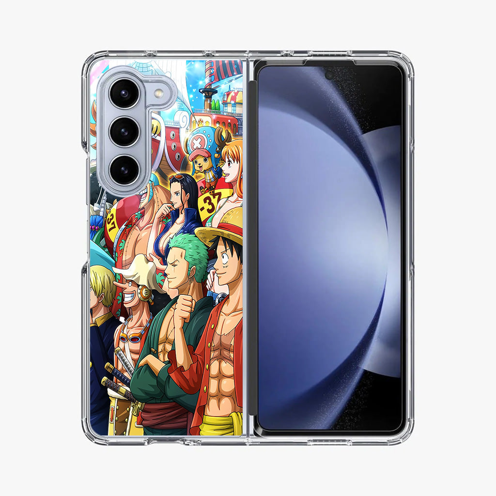 Crew of Mugiwara Pirate Samsung Galaxy Z Fold 5 Case