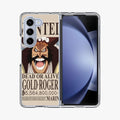 Gold Roger Bounty Samsung Galaxy Z Fold 5 Case
