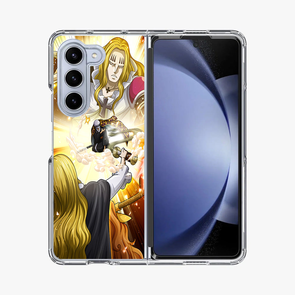 Hawkins Attacks Trafalgar Law Samsung Galaxy Z Fold 5 Case