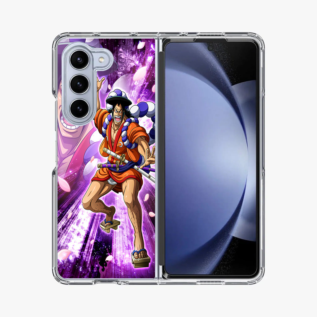 Kozuki Oden Signature Pose Samsung Galaxy Z Fold 5 Case