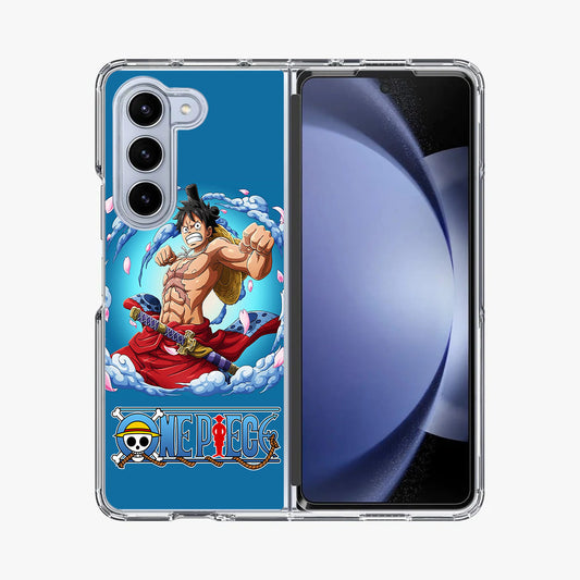 Luffy Arc Wano One Piece Samsung Galaxy Z Fold 5 Case