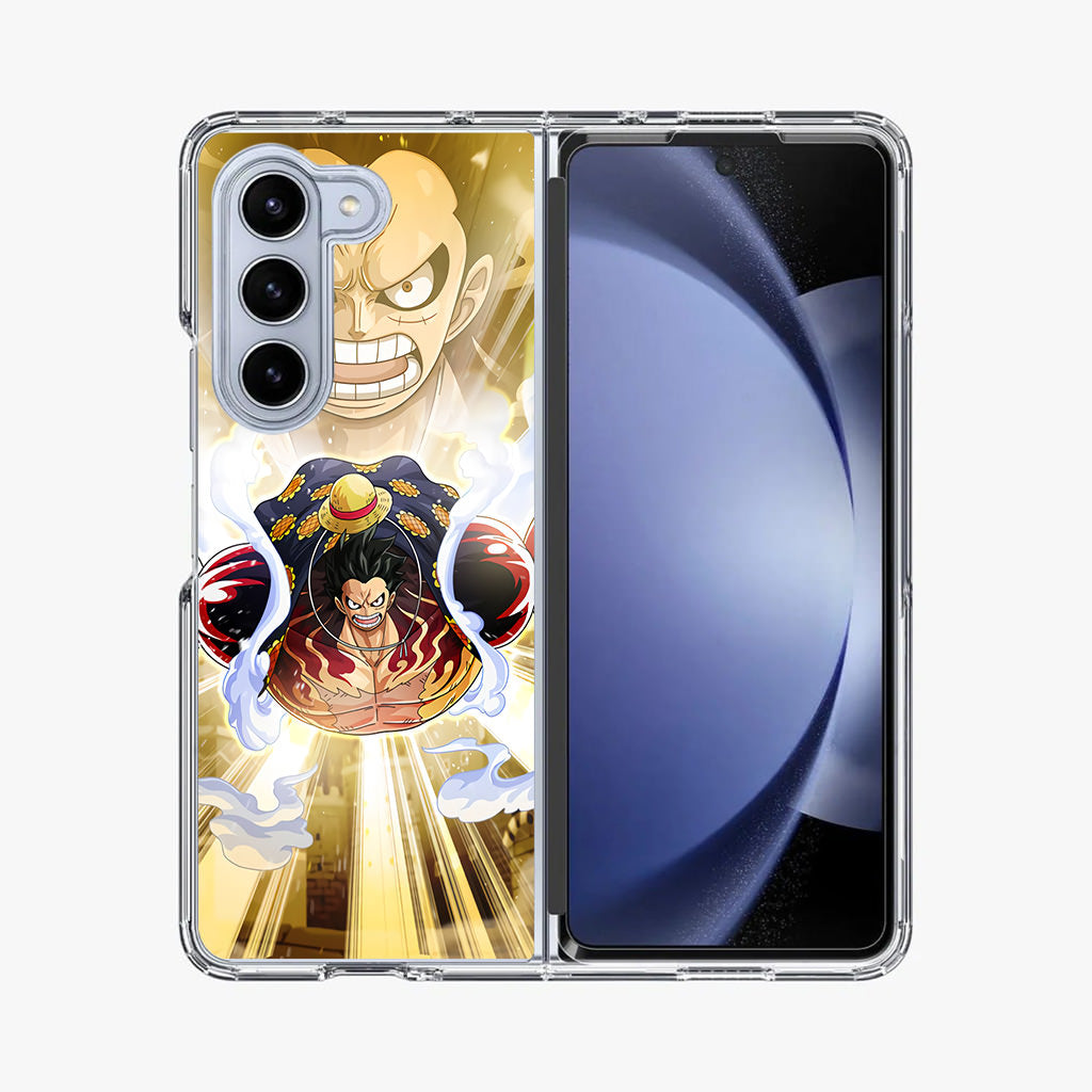 Luffy Flying Bounce Man Samsung Galaxy Z Fold 5 Case