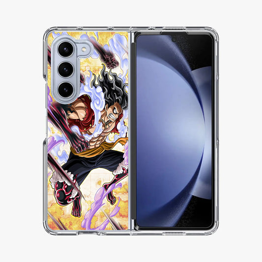Luffy Gomu Gomu No Black Mamba Samsung Galaxy Z Fold 5 Case