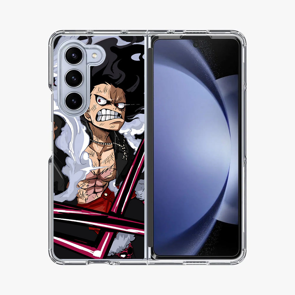 Luffy Snake Man Culverin Art Samsung Galaxy Z Fold 5 Case