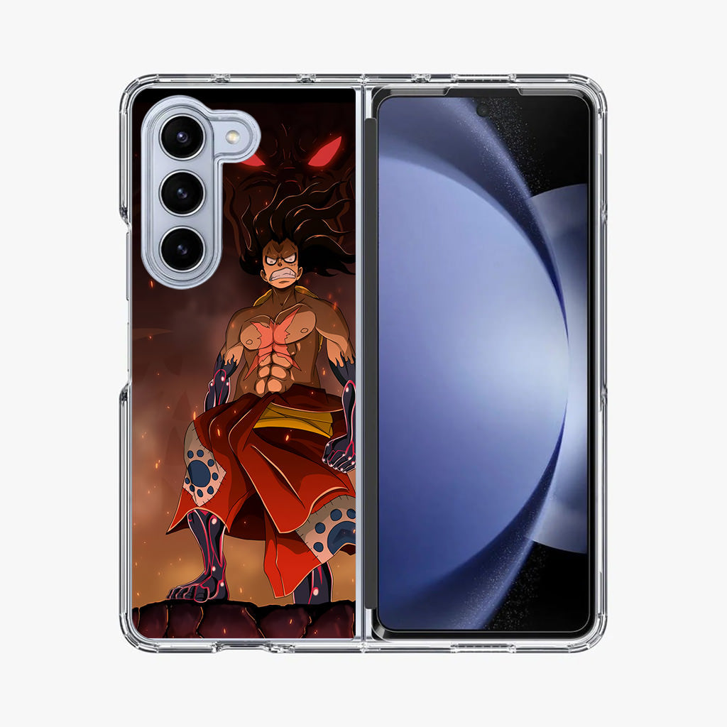Luffy Snake Man Form Samsung Galaxy Z Fold 5 Case