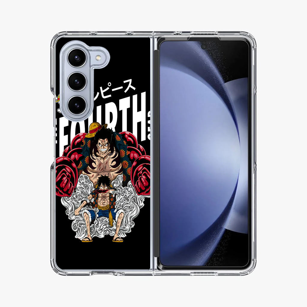 Luffy The Fourth Gear Black Samsung Galaxy Z Fold 5 Case