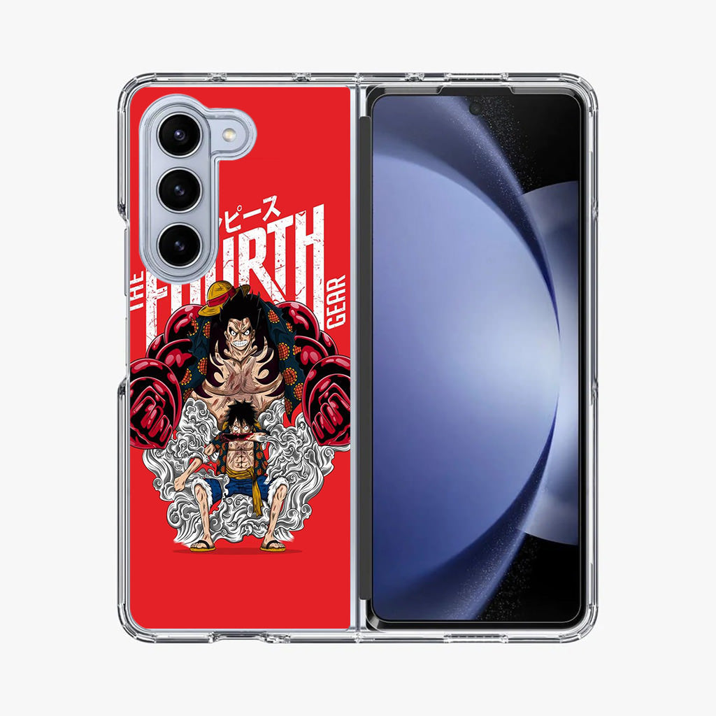 Luffy The Fourth Gear Red Samsung Galaxy Z Fold 5 Case