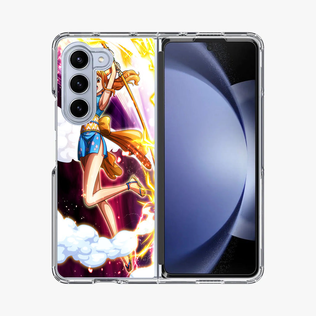 Nami Ninpo Raitei Samsung Galaxy Z Fold 5 Case