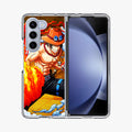 Portgas D Ace Hiken Samsung Galaxy Z Fold 5 Case
