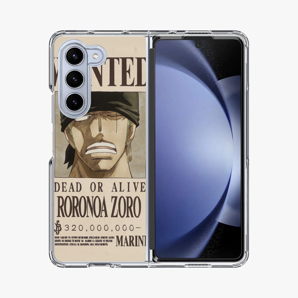 Roronoa Zoro Bounty Samsung Galaxy Z Fold 5 Case