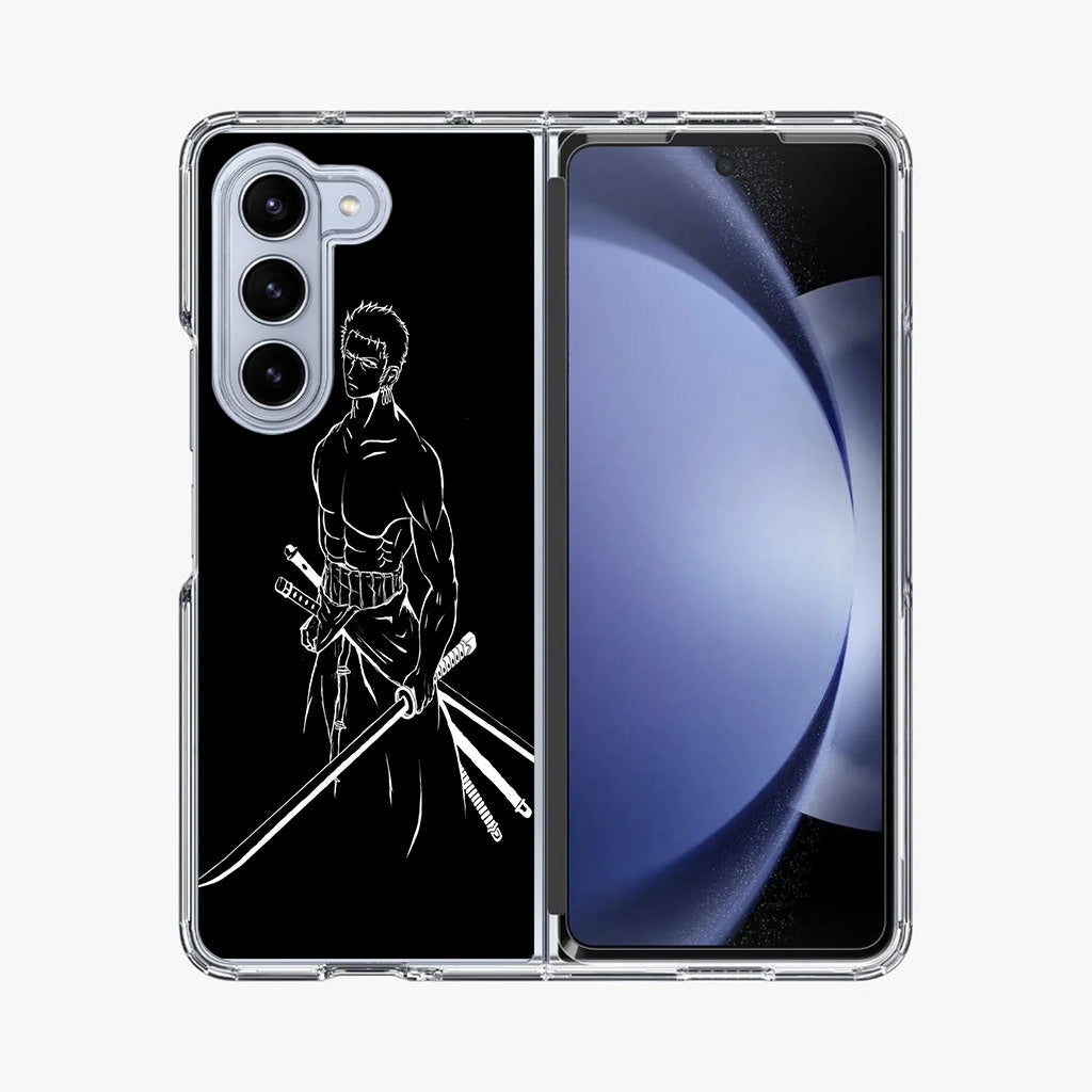 Roronoa Zoro Outlines Samsung Galaxy Z Fold 5 Case