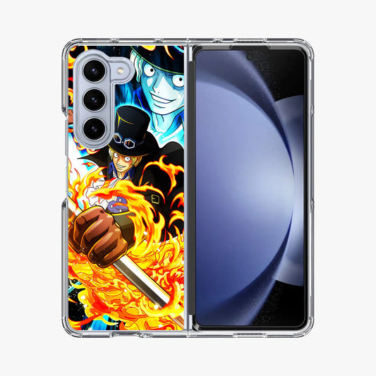 Sabo One Piece Samsung Galaxy Z Fold 5 Case