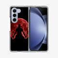 Silhouette Of Zoro In Santoryu Mode Samsung Galaxy Z Fold 5 Case