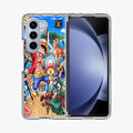Straw Hat Pirates And Allies Samsung Galaxy Z Fold 5 Case