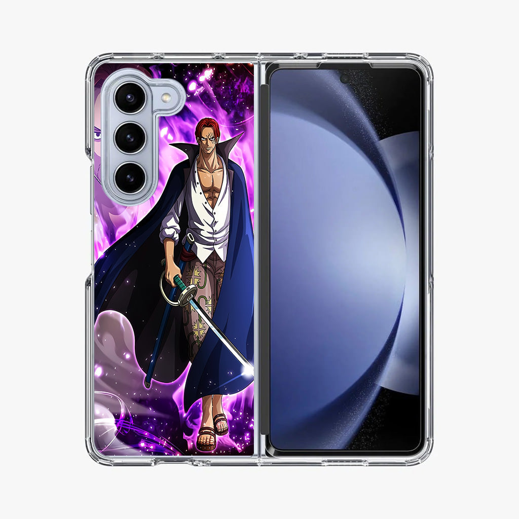 The Emperor Red Hair Shanks Samsung Galaxy Z Fold 5 Case