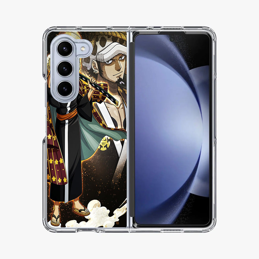 Trafalgar Law Wano Style Samsung Galaxy Z Fold 5 Case