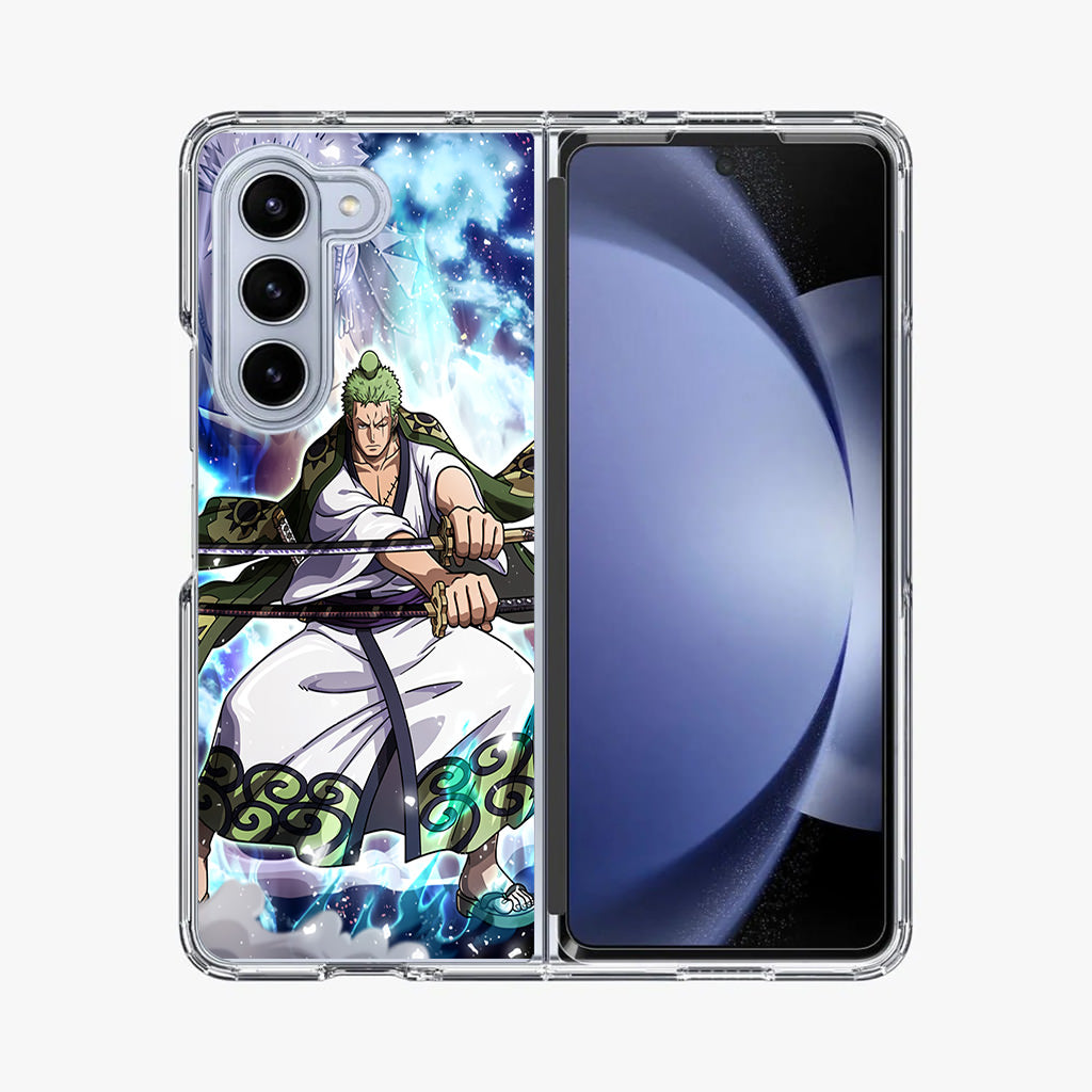 Zoro Two-Sword Style Arc Wano Samsung Galaxy Z Fold 5 Case