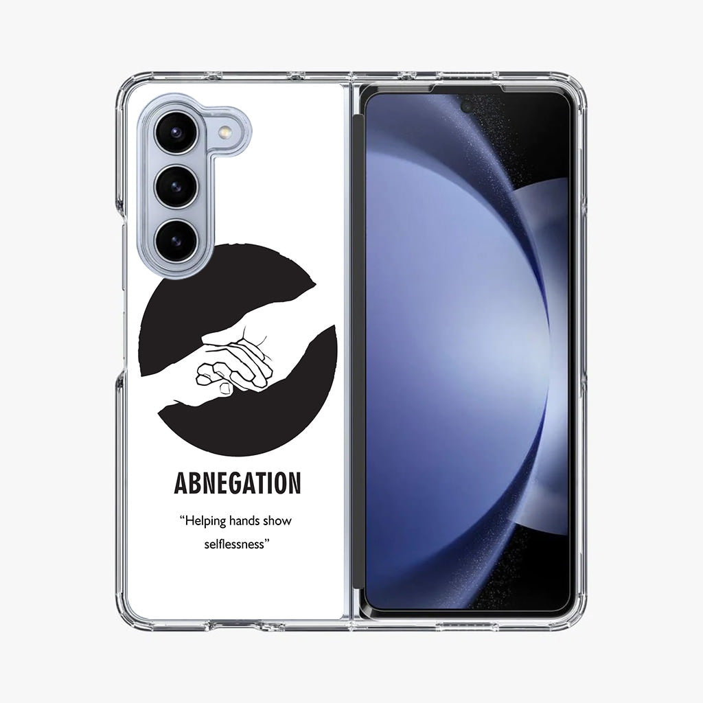 Abnegation Divergent Faction Samsung Galaxy Z Fold 5 Case