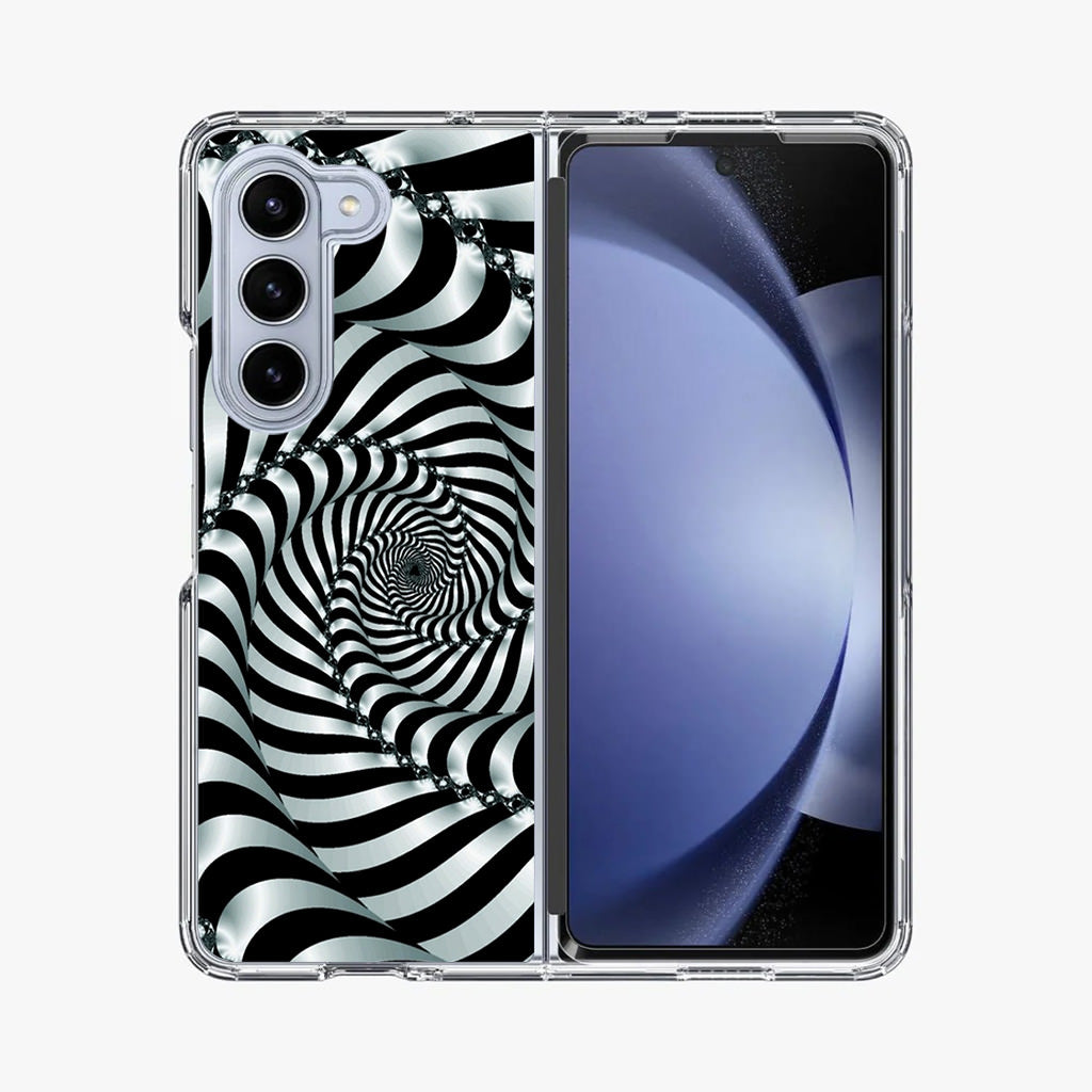 Artistic Spiral 3D Samsung Galaxy Z Fold 5 Case