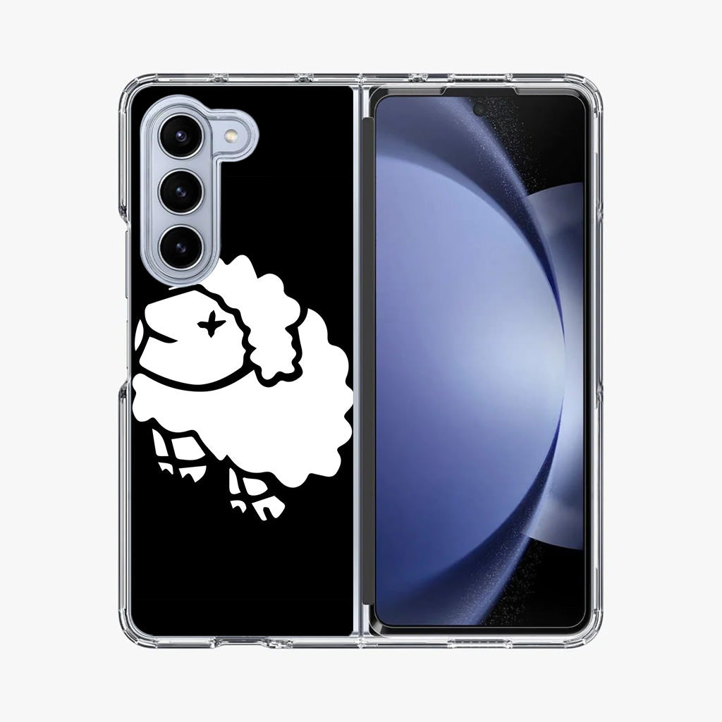 Baa Baa White Sheep Samsung Galaxy Z Fold 5 Case