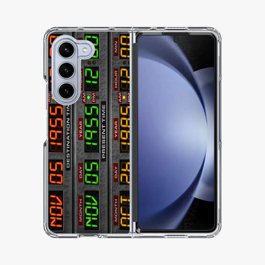 Back To The Future Time Circuits Samsung Galaxy Z Fold 5 Case