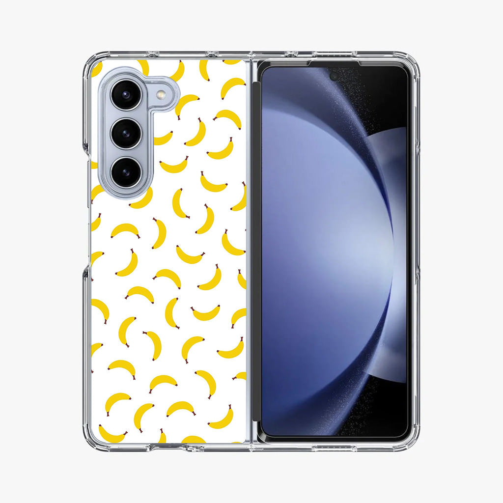 Bananas Fruit Pattern Samsung Galaxy Z Fold 5 Case