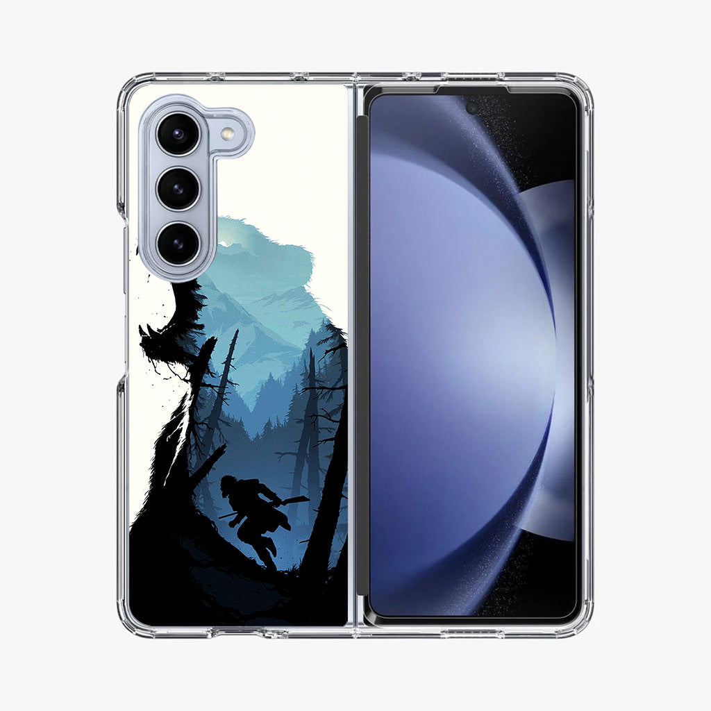 Bear Hunter Art Samsung Galaxy Z Fold 5 Case