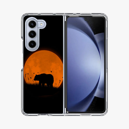 Bear Silhouette Samsung Galaxy Z Fold 5 Case